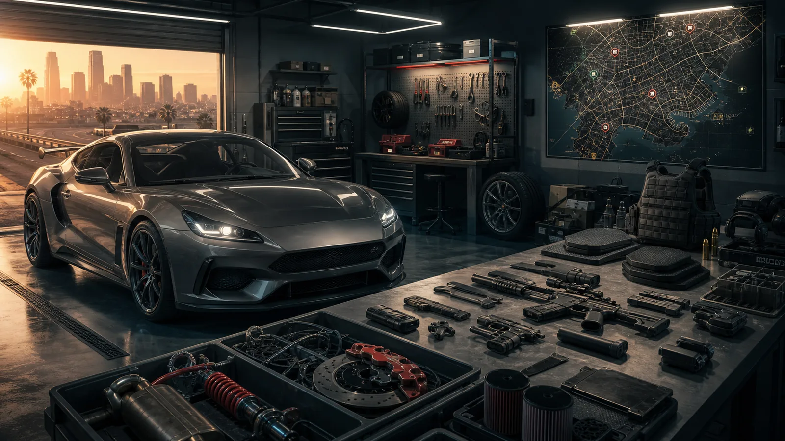 Grand Theft Auto V Vehicles And Weapons Section
